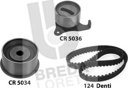 Breda Lorett KCD0140 - Set curea de distributie allinparts.ro