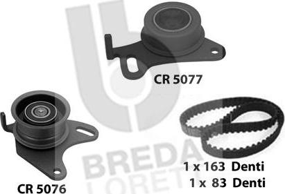 Breda Lorett KCD0163 - Set curea de distributie - allinparts.ro