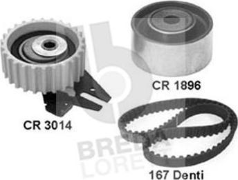 Breda Lorett KCD0101 - Set curea de distributie allinparts.ro