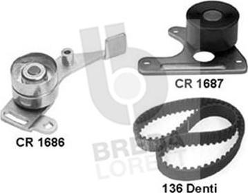 Breda Lorett KCD0116 - Set curea de distributie allinparts.ro
