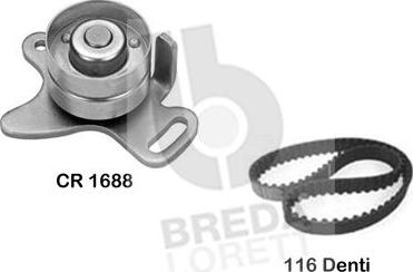 Breda Lorett KCD0118 - Set curea de distributie allinparts.ro