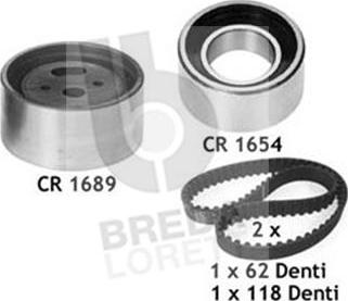 Breda Lorett KCD0117 - Set curea de distributie allinparts.ro
