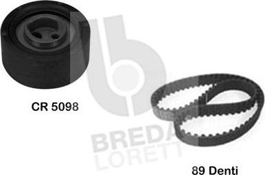 Breda Lorett KCD0181 - Set curea de distributie - allinparts.ro