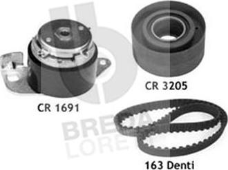 Breda Lorett KCD0398 - Set curea de distributie - allinparts.ro