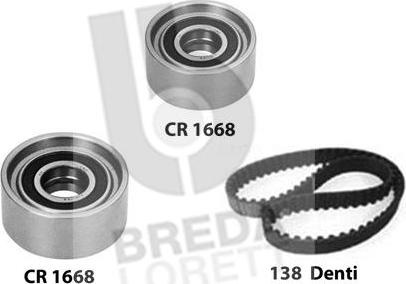 Breda Lorett KCD0309 - Set curea de distributie - allinparts.ro