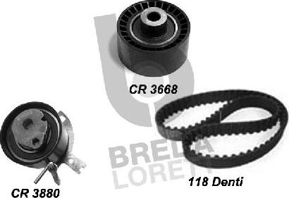 Breda Lorett KCD0331 - Set curea de distributie allinparts.ro