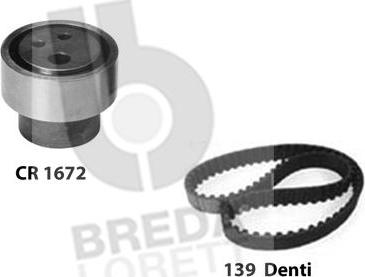 Breda Lorett KCD0322 - Set curea de distributie allinparts.ro