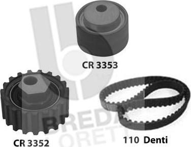 Breda Lorett KCD0249 - Set curea de distributie - allinparts.ro