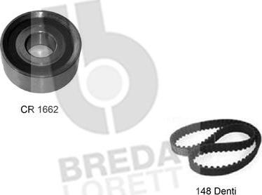 Breda Lorett KCD0256 - Set curea de distributie allinparts.ro