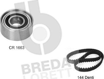 Breda Lorett KCD0258 - Set curea de distributie - allinparts.ro