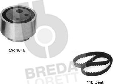 Breda Lorett KCD0269 - Set curea de distributie - allinparts.ro