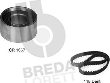 Breda Lorett KCD0268 - Set curea de distributie - allinparts.ro