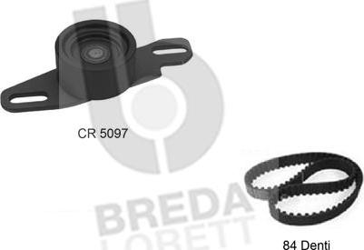 Breda Lorett KCD0201 - Set curea de distributie - allinparts.ro