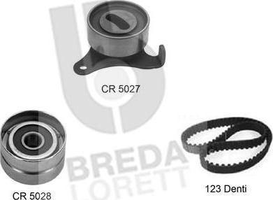 Breda Lorett KCD0215 - Set curea de distributie allinparts.ro