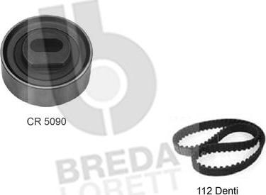 Breda Lorett KCD0216 - Set curea de distributie allinparts.ro