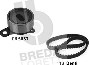 Breda Lorett KCD0232 - Set curea de distributie allinparts.ro