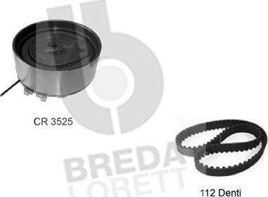 Breda Lorett KCD0221 - Set curea de distributie allinparts.ro