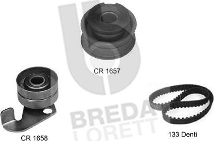 Breda Lorett KCD0271 - Set curea de distributie - allinparts.ro