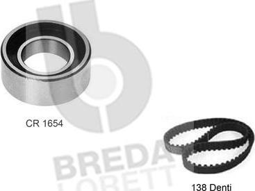 Breda Lorett KCD0273 - Set curea de distributie - allinparts.ro