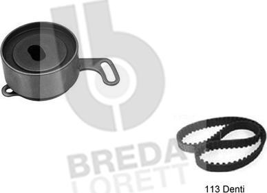 Breda Lorett KCD0272 - Set curea de distributie allinparts.ro