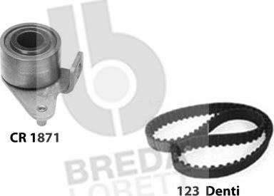 Breda Lorett KCD0706 - Set curea de distributie allinparts.ro