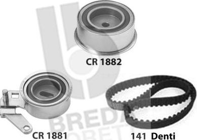Breda Lorett KCD0700 - Set curea de distributie allinparts.ro