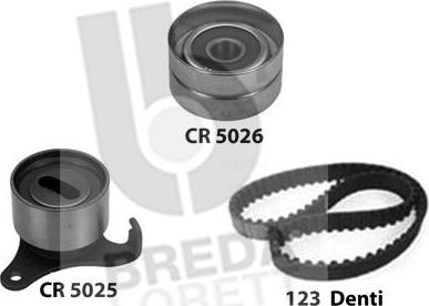 Breda Lorett KCD0703 - Set curea de distributie allinparts.ro