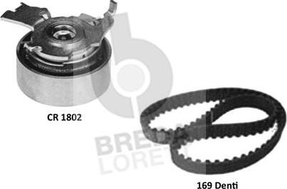 Breda Lorett KCD0739 - Set curea de distributie allinparts.ro