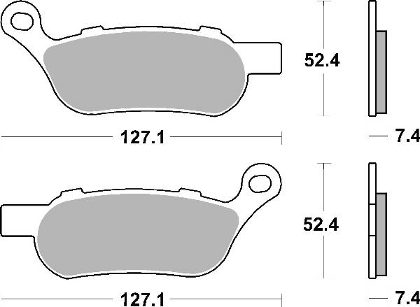 Brembo 07HD07SP - Set placute frana,frana disc - allinparts.ro