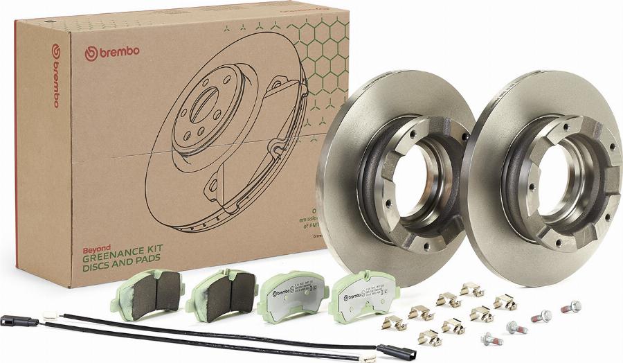 Brembo KT 10 014 - Set frana, frana disc allinparts.ro