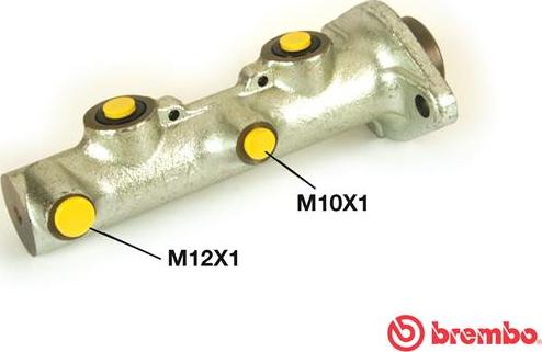 Brembo M 68 072 - Pompa centrala, frana allinparts.ro