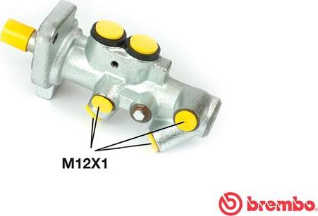 Brembo M 85 016 - Pompa centrala, frana - allinparts.ro