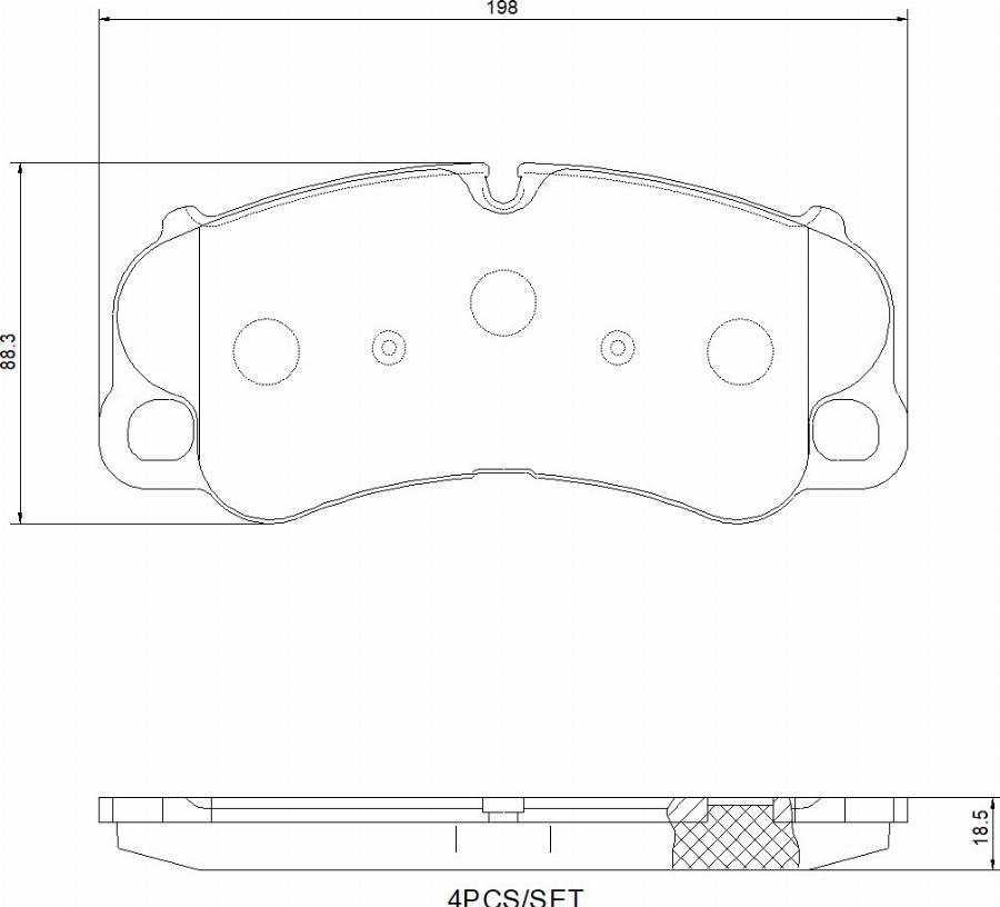 Brembo P 65 054 - Set placute frana,frana disc - allinparts.ro