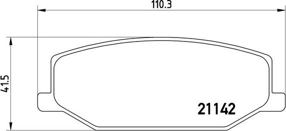 Brembo P 79 001 - Set placute frana,frana disc - allinparts.ro