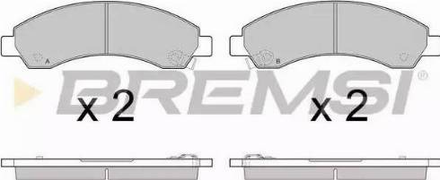 Bremsi BP3411 - Set placute frana,frana disc allinparts.ro