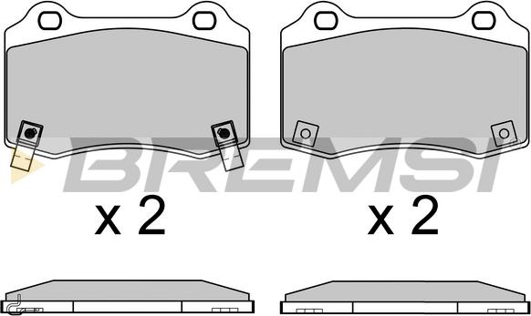 Bremsi BP3649 - Set placute frana,frana disc allinparts.ro
