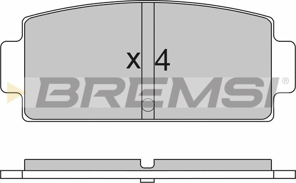 Bremsi BP3620 - Set placute frana,frana disc allinparts.ro