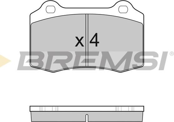 Bremsi BP3155 - Set placute frana,frana disc - allinparts.ro