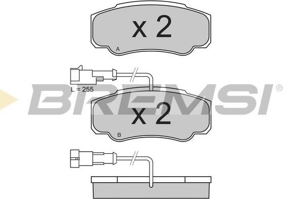 Bremsi BP3357 - Set placute frana,frana disc - allinparts.ro