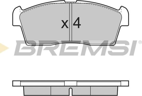 Bremsi BP3380 - Set placute frana,frana disc allinparts.ro