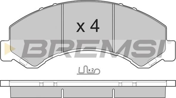 Bremsi BP3236 - Set placute frana,frana disc - allinparts.ro