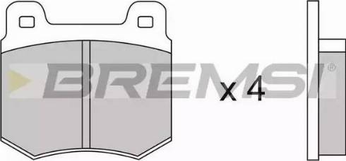 Bremsi BP2084 - Set placute frana,frana disc - allinparts.ro