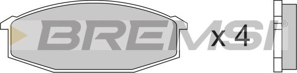 Bremsi BP2180 - Set placute frana,frana disc - allinparts.ro