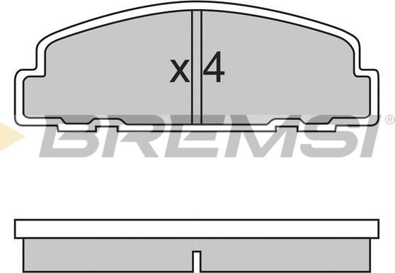 Bremsi BP2329 - Set placute frana,frana disc - allinparts.ro