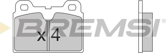 Bremsi BP2202 - Set placute frana,frana disc - allinparts.ro