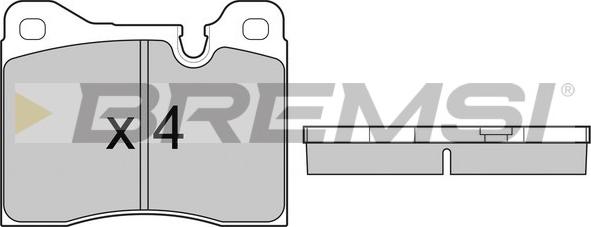 Bremsi BP2221 - Set placute frana,frana disc allinparts.ro