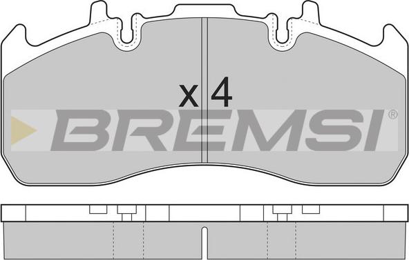 Bremsi BP7324 - Set placute frana,frana disc allinparts.ro