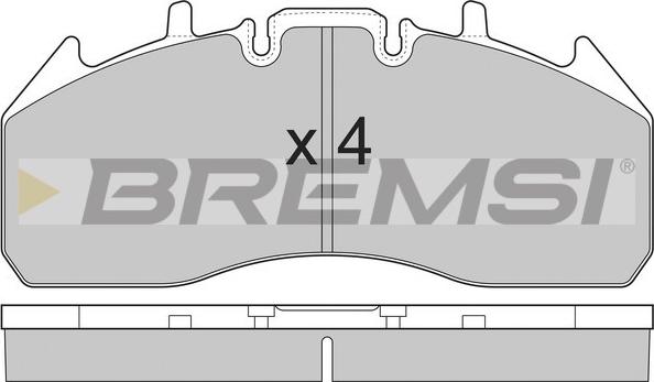 Bremsi BP7326 - Set placute frana,frana disc allinparts.ro