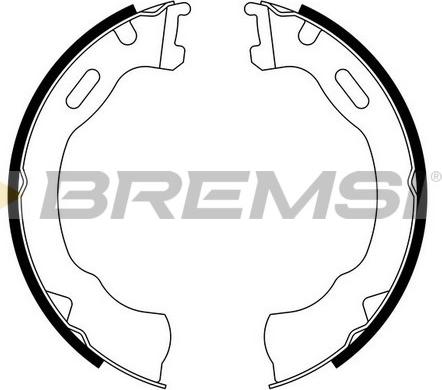 Bremsi GF4791 - Set saboti frana - allinparts.ro