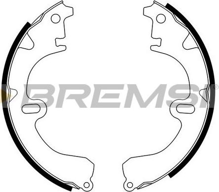 Bremsi GF0934 - Set saboti frana allinparts.ro